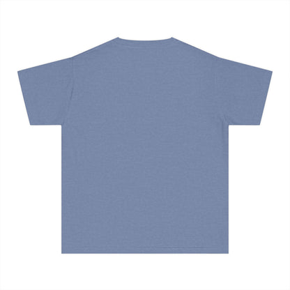 “Dance Mode On" Comfort Colors Youth Midweight  T-Shirt – Pastel Stars & Smiley Face Dance Graphic Tee for Kids