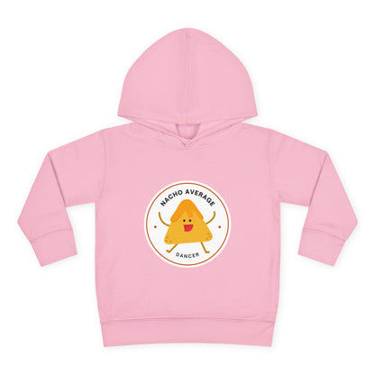 "Nacho Average Dancer" Pullover Fleece Sweatshirt with Cute Nacho Graphic | Funny Dance Gift for Kids - Toddler Dance Hoodie