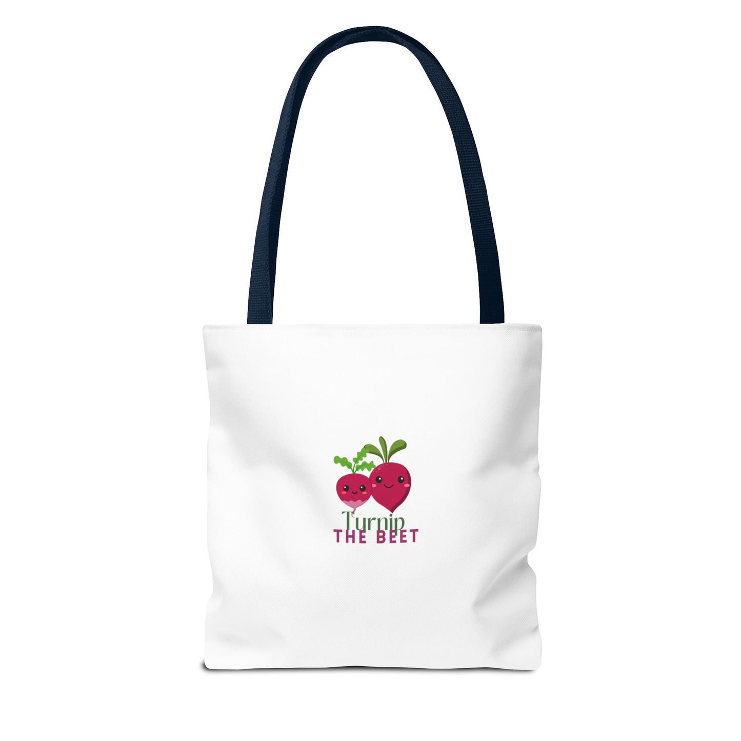 "Turnip the Beet" Canvas Tote Bag – Cute Veggie Graphic Dance-Themed Reusable Bag for Grocery Runs, Dance Class & Everyday Use