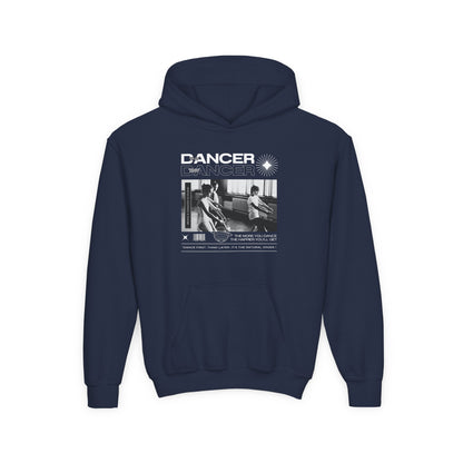 “Dancer” Young Ballet Class Graphic | Unisex Youth Hoodie – Streetwear-Inspired Ballet Dance Hoodie for Kids & Aspiring Dancers