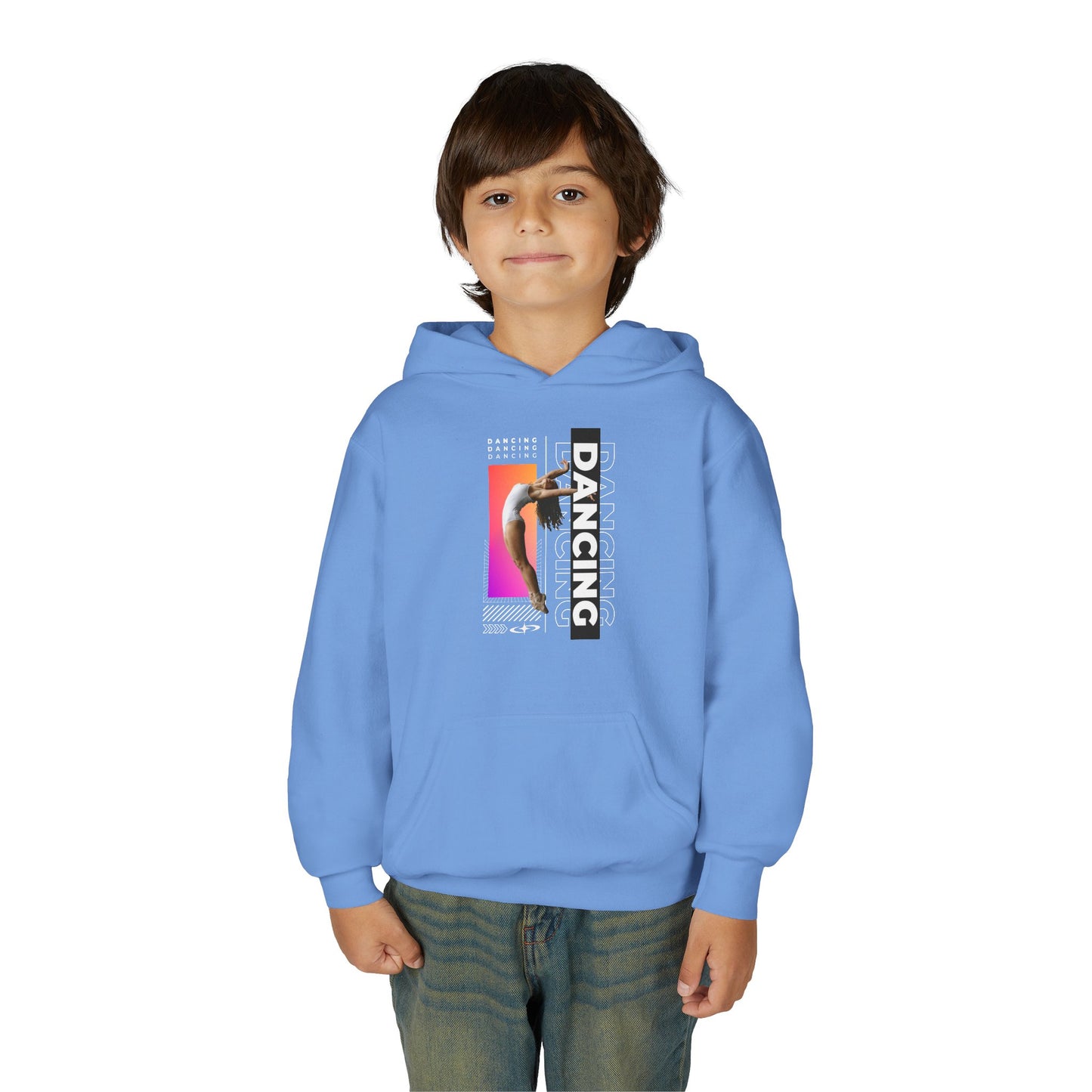 “Dancing” Female Dancer Streetwear Graphic | Unisex Youth Hoodie – Dance Hoodie for Kids & Young Performers