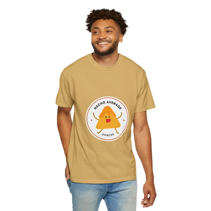 "Nacho Average Dancer" T-Shirt – Funny Dance Pun Unisex Garment-Dyed Tee with Cute Nacho Graphic 🌮💃