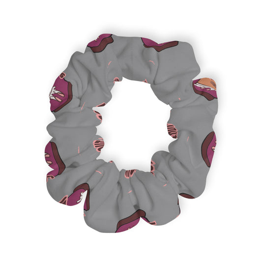“Life Without Dance Is Pointeless” Scrunchie – Funny Ballet Pun Hair Accessory with Cute Dancing Capybara Graphic