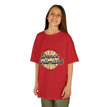 “Dance Unlimited: Potential & Growth” Retro Graphic T-Shirt for Kids – Motivational Dance Shirt - Youth Dance Inspiration Tee