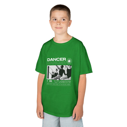 “Dancer” Youth Short Sleeve Tee – Young Ballet Dancers at the Barre Streetwear-Inspired Dance Shirt for Kids
