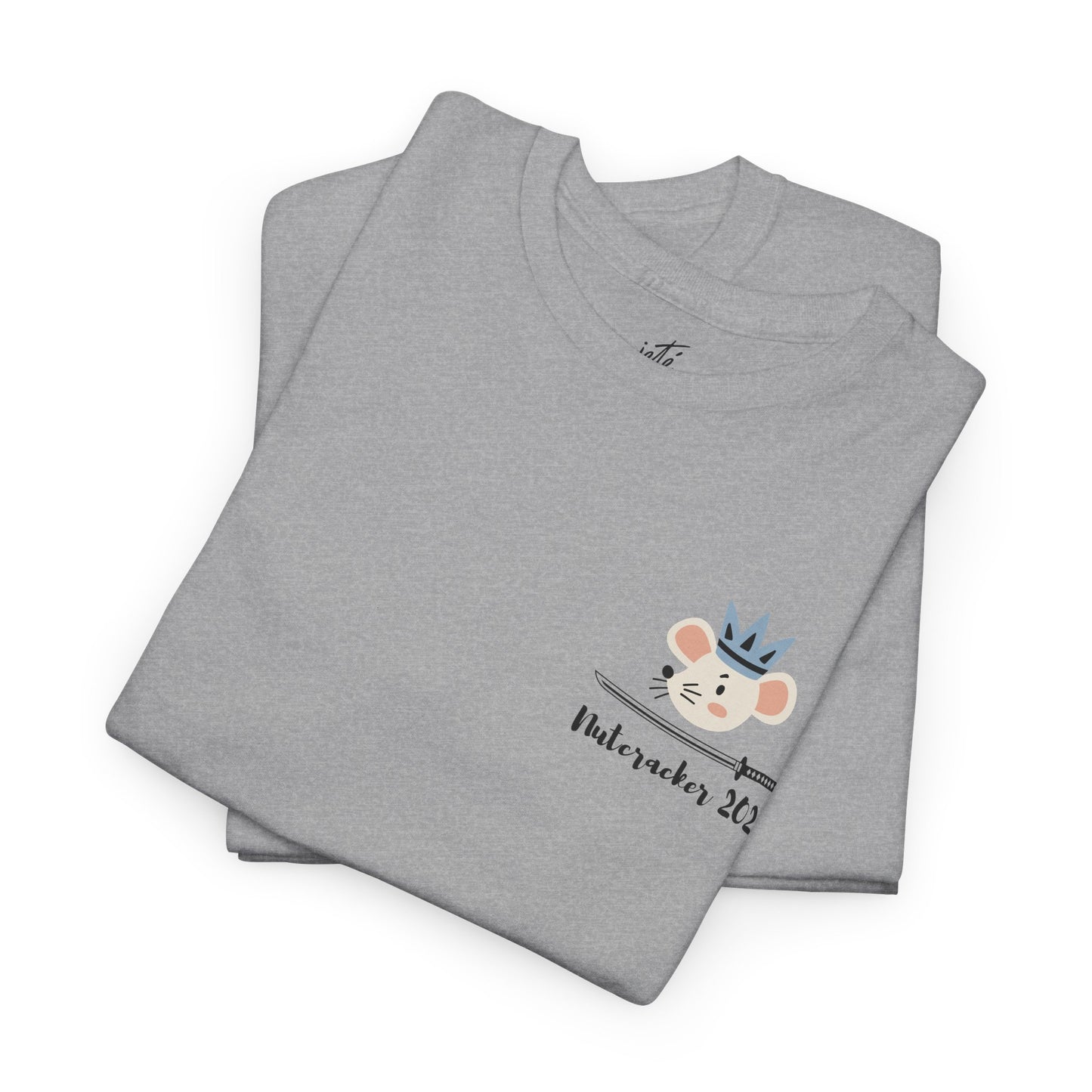 “Mouse King ’Tings” Back Print ADULT T-shirt + “Nutcracker 2025” Front – Unisex Heavy Cotton Tee | Ballet Holiday Dance Apparel