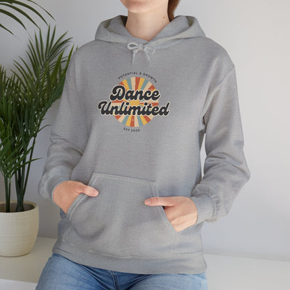 "Dance Unlimited – Potential & Growth" Retro Unisex Hoodie  Dance-Inspired Sweatshirt