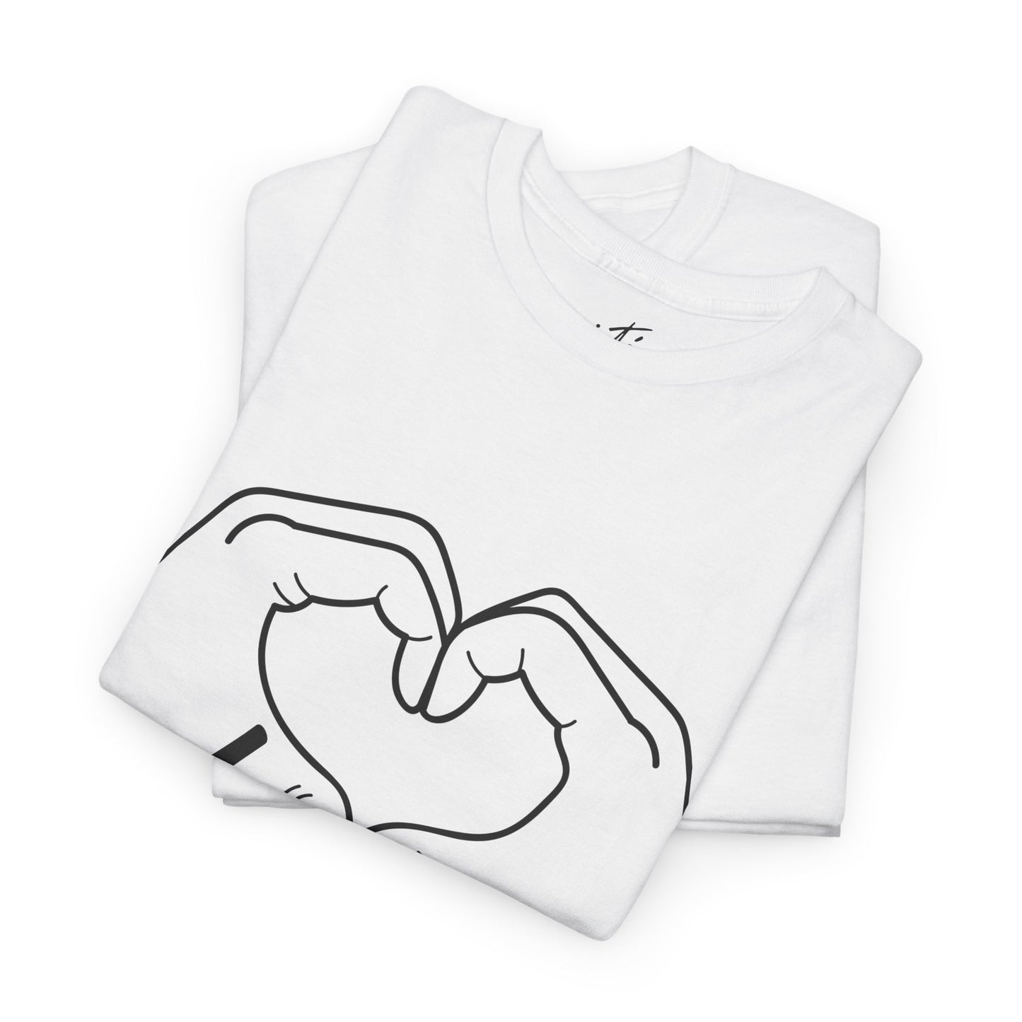 "Dance" Heart Hands Unisex Heavy Cotton Tee – Heart Hands Graphic Dance Lover T-Shirt