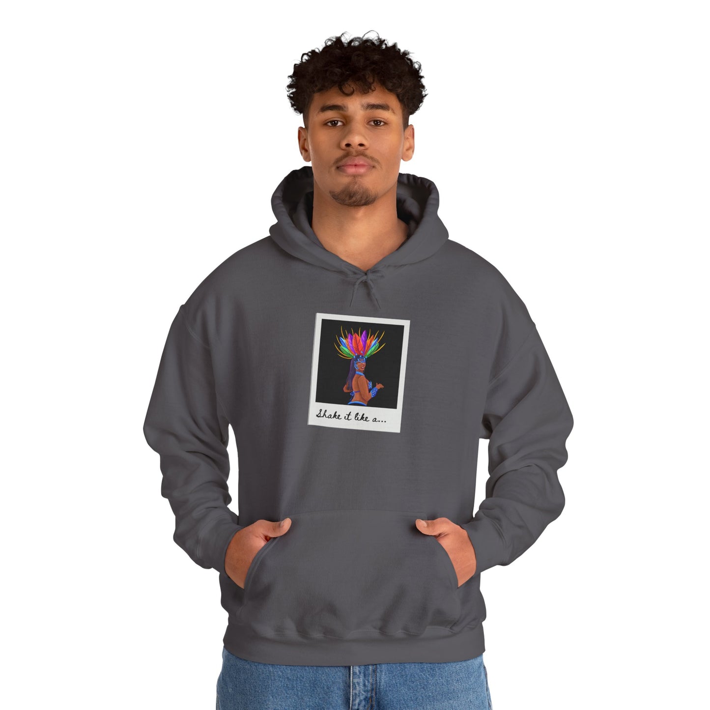 "Shake It Like a... Samba Dancer" Unisex Dance Hoodie – Carnival-Inspired Graphic Sweatshirt