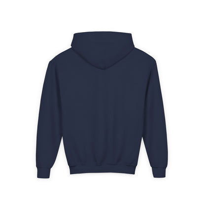 "Jeté Dance Gear" Youth Hooded Sweatshirt – Collegiate-Inspired Dance Team Graphic Hoodie for Kids and Teens