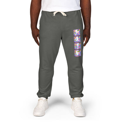 Levels Premium Collection Dancer Sweatpants – Vibrant Unisex Streetwear Joggers with Bold Dancer Silhouette Graphic