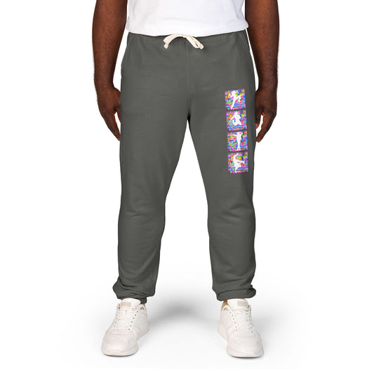 Levels Premium Collection Dancer Sweatpants – Vibrant Unisex Streetwear Joggers with Bold Dancer Silhouette Graphic