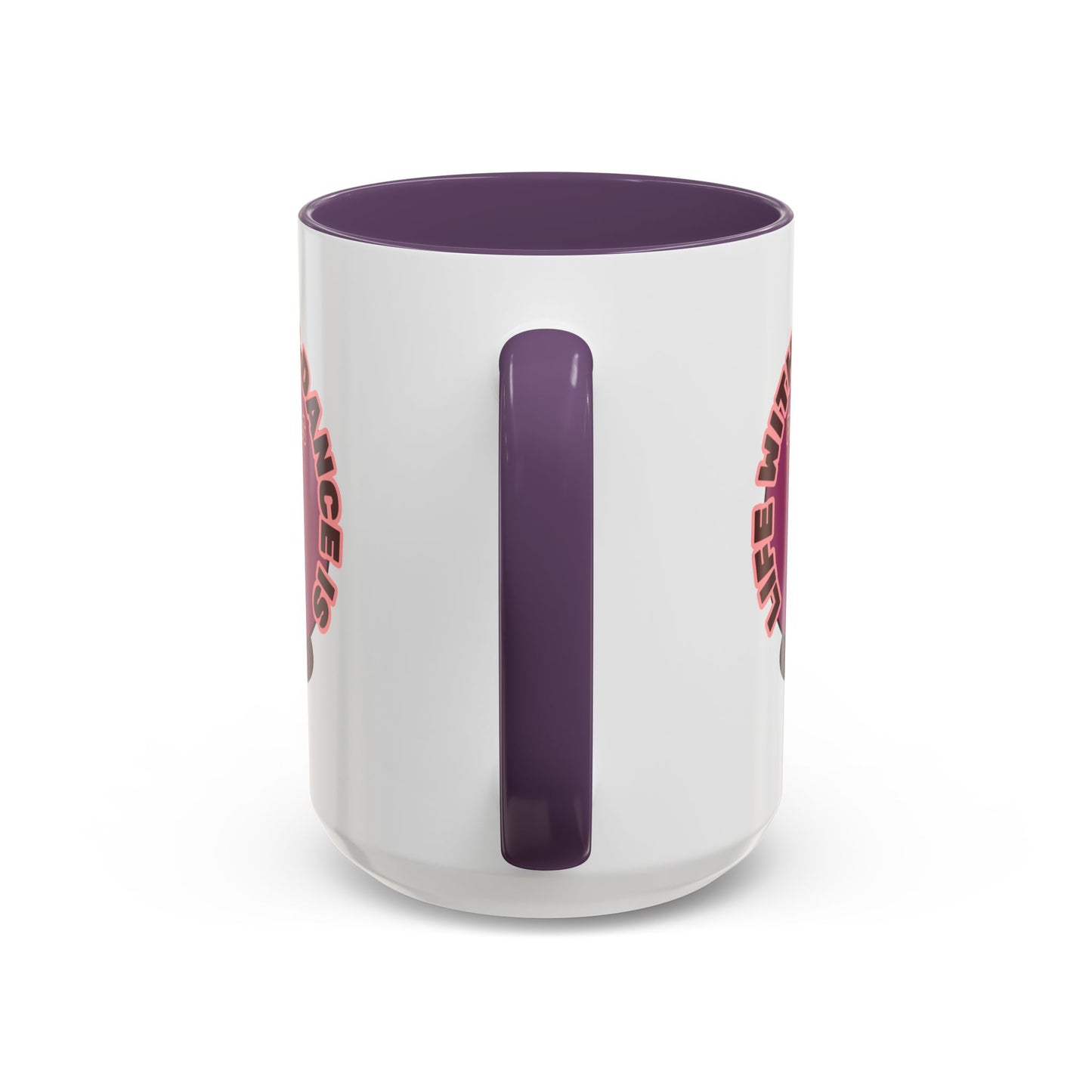 "Life Without Dance Is Pointeless" – Cute Capybara Accent Coffee Mug | Dance-Themed Ceramic Mug for Dancers