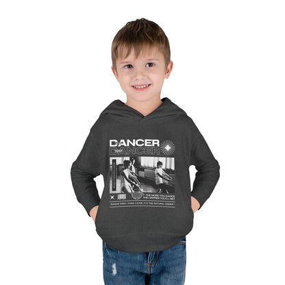 “Dancer” Toddler Pullover Hoodie – Streetwear-Inspired Ballet Class Graphic Sweatshirt for Kids”