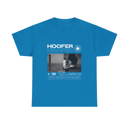 “Hoofer" Tap Dance Unisex Heavy Cotton Tee – Streetwear-Inspired Tap Shoes Graphic T-Shirt for Dancers