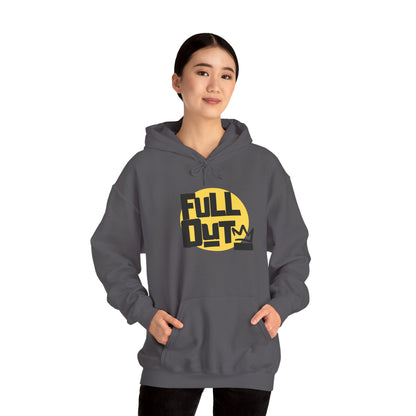 "Full Out" Dance Hoodie – Bold Streetwear-Inspired Unisex Hooded Sweatshirt for Dancers