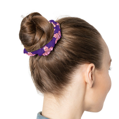“You Are Tutu Sweet” Scrunchie – Kawaii Cupcake Dance Hair Accessory with Cute Tutu Graphic