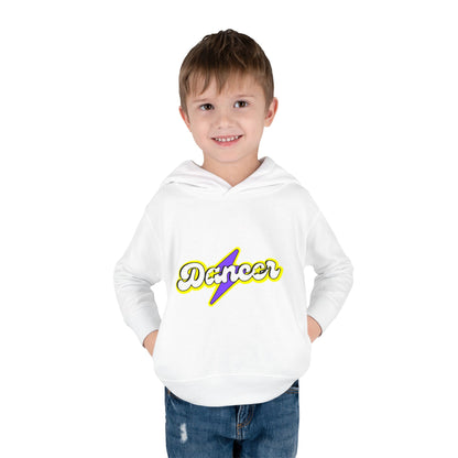 "Dancer" Superhero Toddler Pullover Fleece Hoodie – Cozy Dance-Themed Sweatshirt for Kids