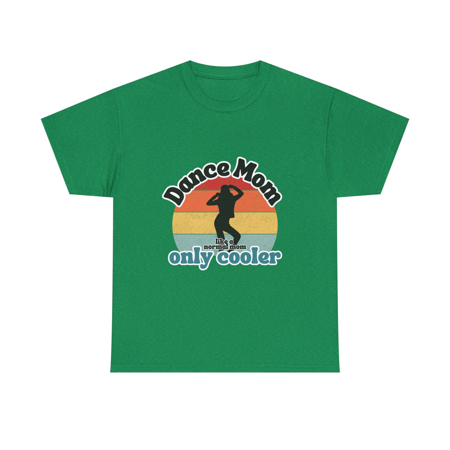 "Dance Mom" T-Shirt – Funny Retro Graphic Tee for Cool Moms | Unisex Heavy Cotton Tee