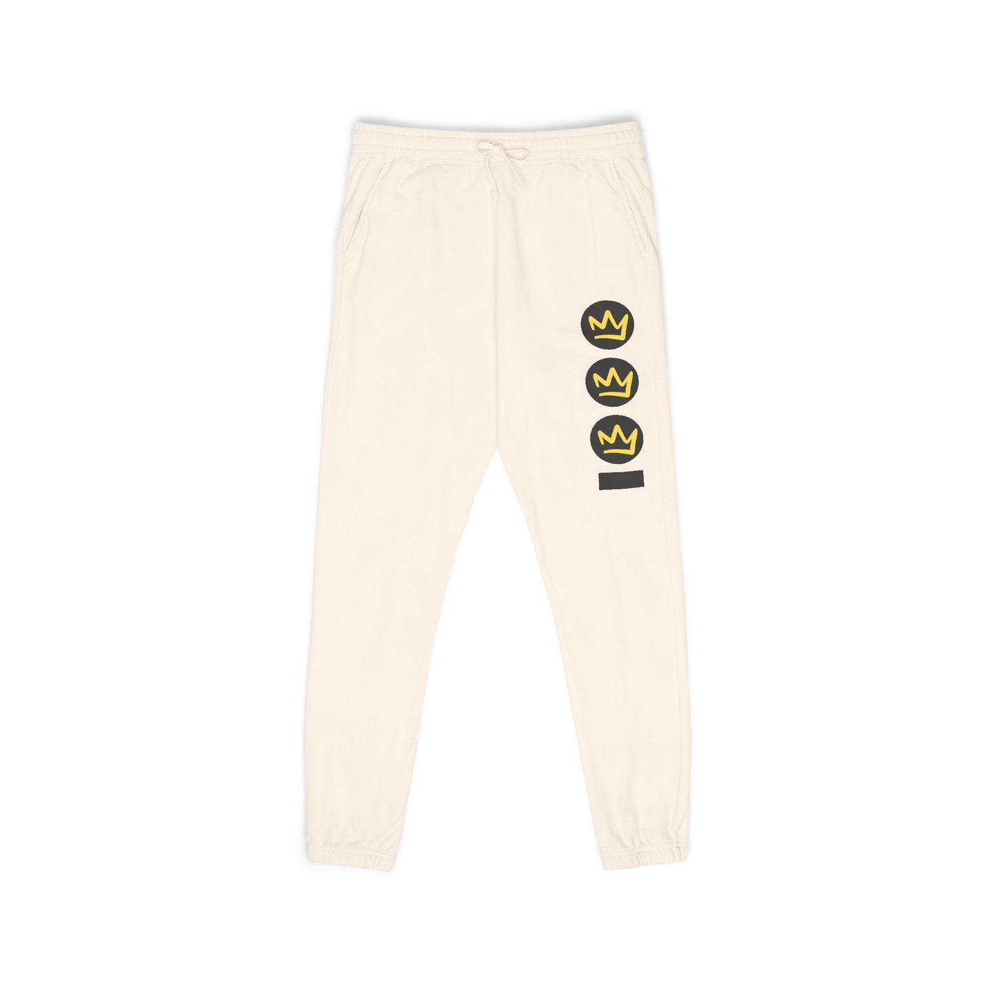 Full Out Premium Collection Fleece Sweatpants – Trendy Unisex Garment-Dyed Dance Joggers with Bold Streetwear Graphic