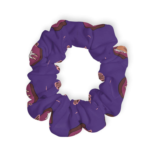 “Life Without Dance Is Pointeless” Scrunchie – Funny Ballet Pun Hair Accessory with Cute Dancing Capybara Graphic
