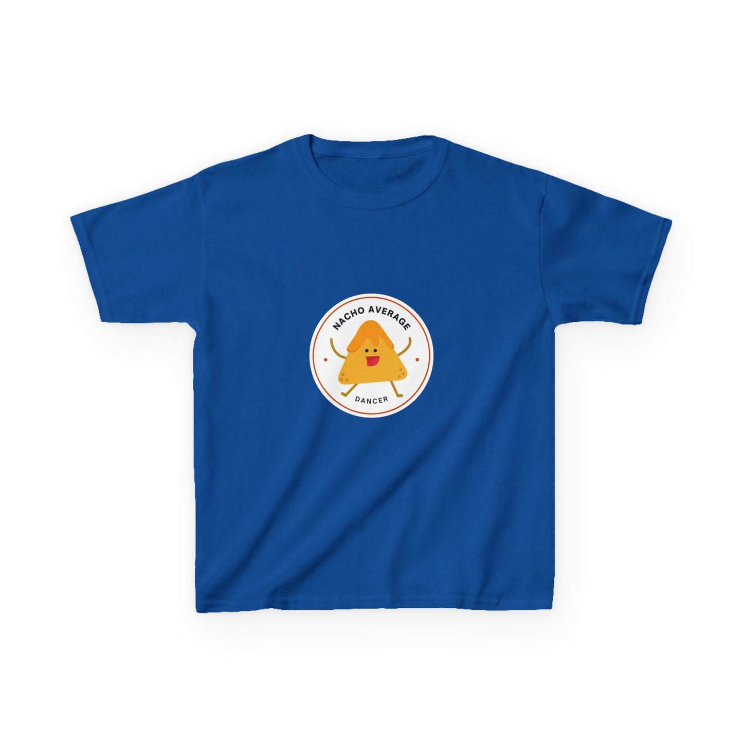 "Nacho Average Dancer" Youth Dance T-Shirt – Cute Nacho Graphic Tee for Kids Who Love to Dance