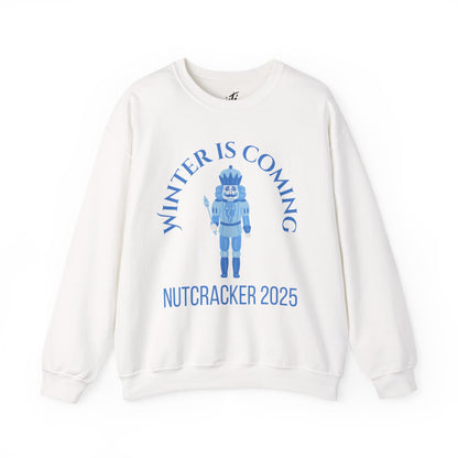 “Winter Is Coming Nutcracker 2025” ADULT Sweatshirt – Unisex Heavy Blend Crewneck | Holiday Dance Sweatshirt for Ballet Dancers