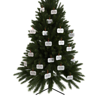 “The Best Dance Teacher” Personalized Aluminum Ornament – Custom Name & Year Ballet Teacher Christmas Gift (Dance Teacher Appreciation Holiday Ornament)