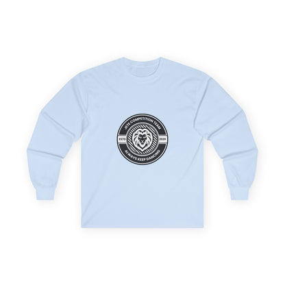"Jeté Competition Team – Always Keep Dancing" Unisex Long Sleeve Tee – Collegiate-Inspired Dance Team Shirt for Performers, Studios & Spirit Wear