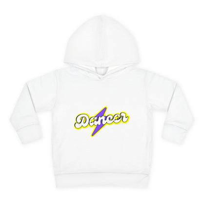 "Dancer" Superhero Toddler Pullover Fleece Hoodie – Cozy Dance-Themed Sweatshirt for Kids