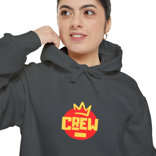 Full Out Premium Collection Dance Hoodie – Unisex Streetwear Crew Pullover with "Full Out" Back Graphic and "Crew" Front Design