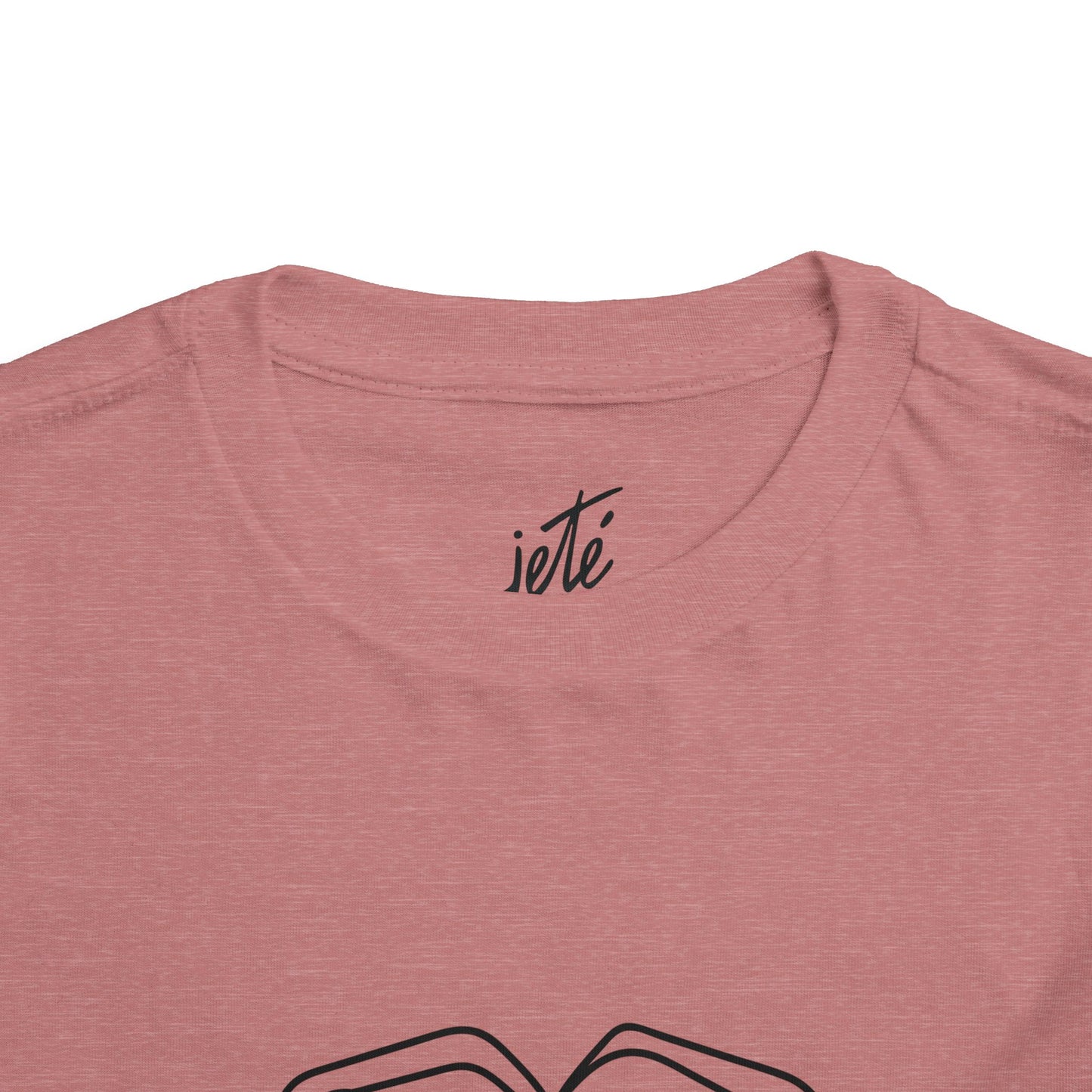 "Dance" Heart Hands Toddler Short Sleeve Tee – Heart Hands Graphic Dance Lover T-Shirt