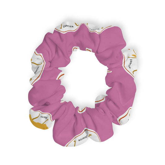 “Nacho Average Dancer” Scrunchie – Funny Dance Pun Hair Accessory with Cute Nacho Graphic