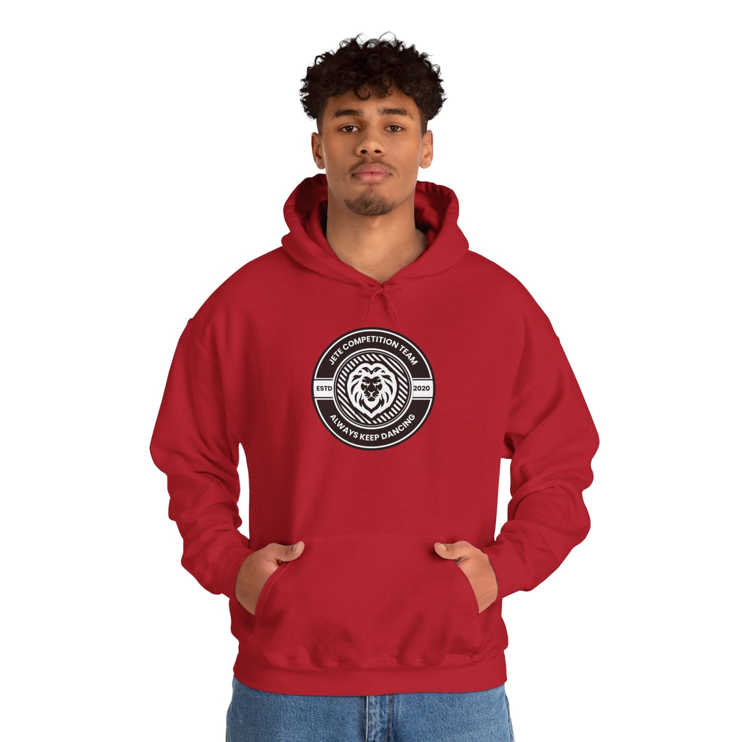 "Jeté Competition Team – Always Keep Dancing" Hoodie  Unisex Collegiate-Inspired Dance Sweatshirt