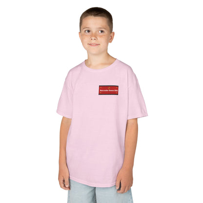 “Let’s Get to Cracking” YOUTH Back Print Tee + Nutcracker 2025 Front – Youth T-shirt | Ballet Holiday Dance Tee