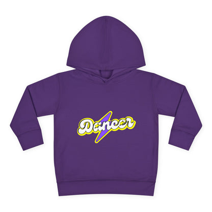 "Dancer" Superhero Toddler Pullover Fleece Hoodie – Cozy Dance-Themed Sweatshirt for Kids