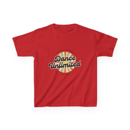 “Dance Unlimited: Potential & Growth” Retro Graphic T-Shirt for Kids – Motivational Dance Shirt - Youth Dance Inspiration Tee