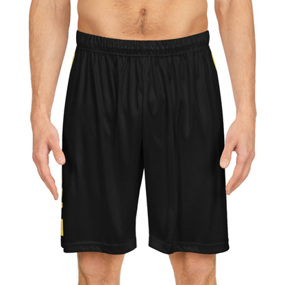Full Out Premium Collection Basketball Shorts – Vibrant Unisex Dance Shorts with Bold Streetwear Graphics Down the Legs