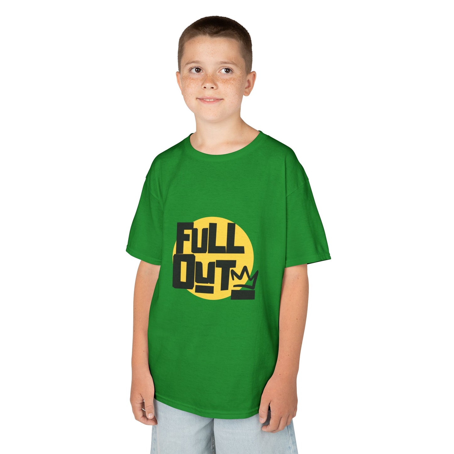 "Full Out" Dance Youth T-Shirt – Bold Streetwear-Inspired Graphic Tee for Dancers
