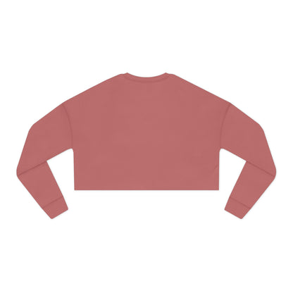 "Tombé Pas de Bourrée" – Women’s Cropped Ballet Dance Sweatshirt | Colorful Dancer Graphic Pullover for Ballet Lovers