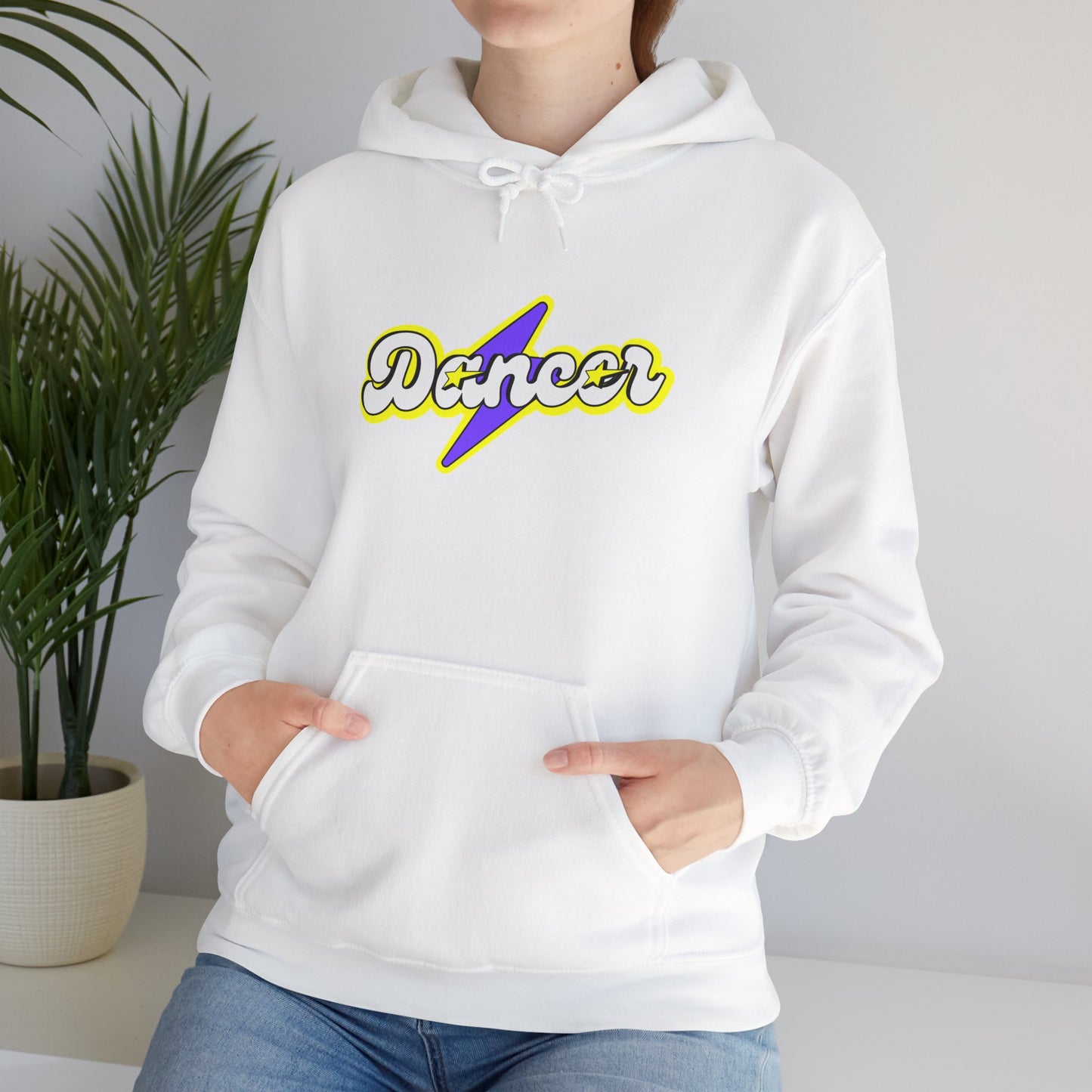 "Dancer" Superpower Unisex Hoodie – Superhero-Inspired Dance Graphic Sweatshirt