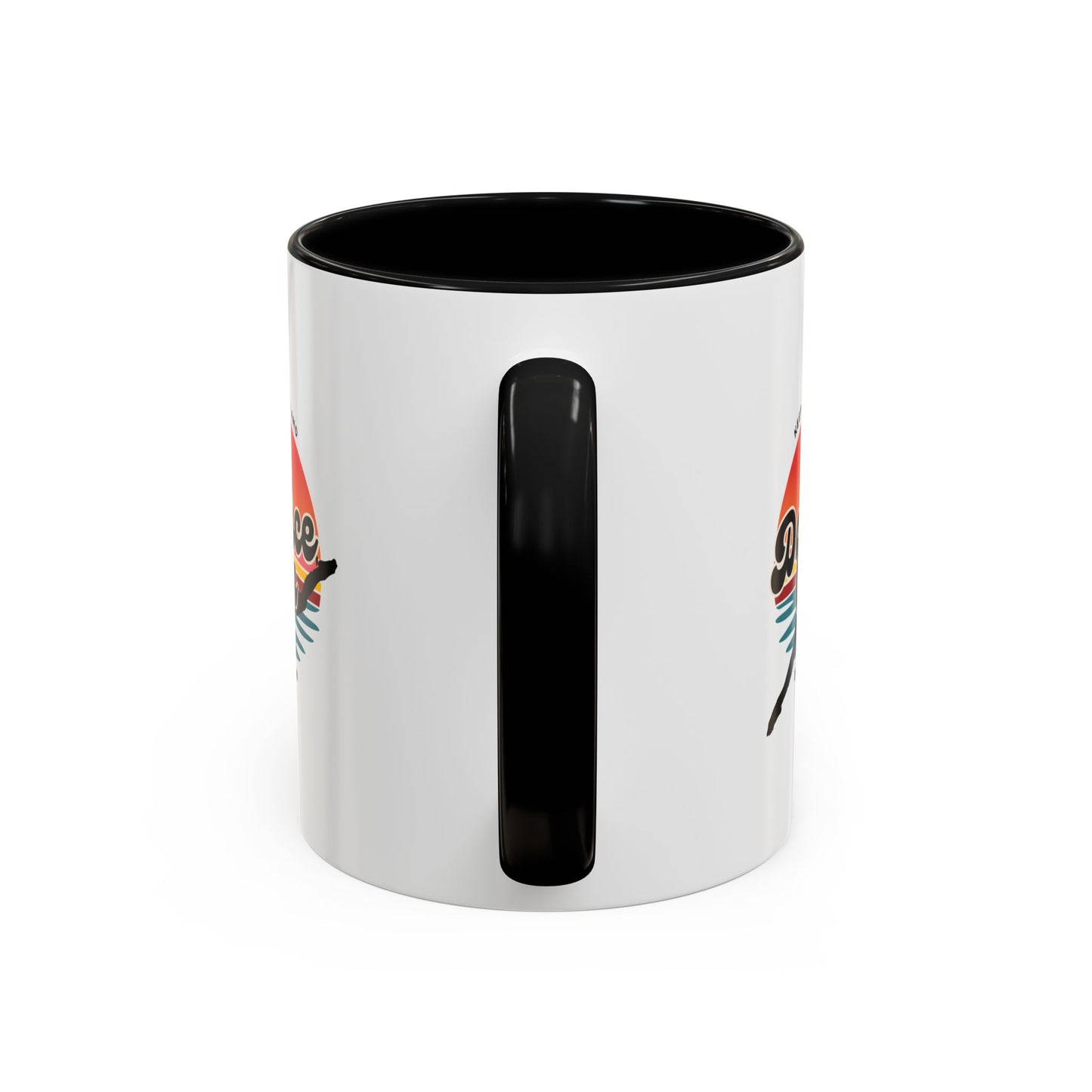 "Keep Calm and Dance On" Accent Coffee Mug – Motivational Dance Quote Ceramic Mug for Dancers and Instructors