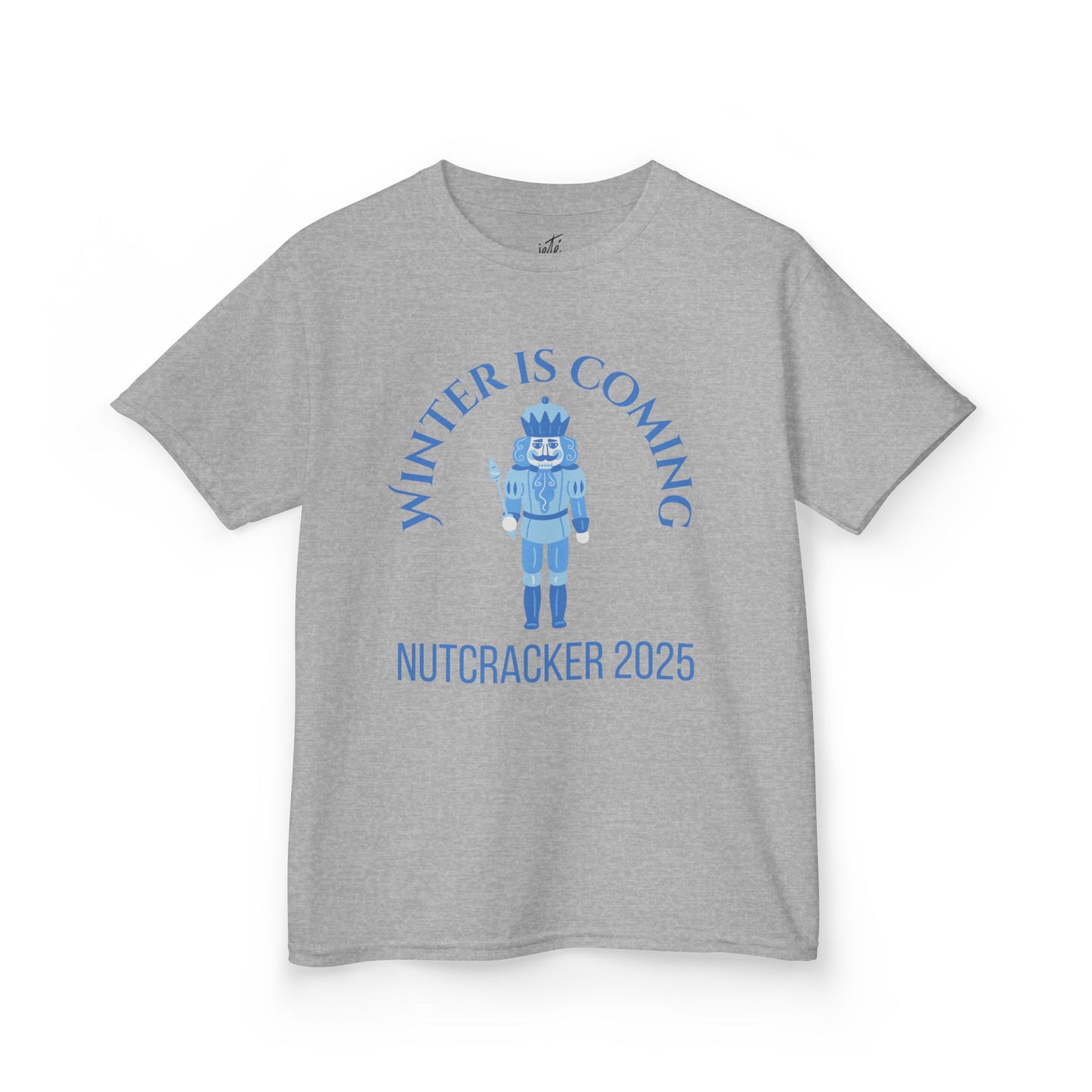 “Winter Is Coming Nutcracker 2025” YOUTH T-shirt | Holiday Dance Tee for Ballet Dancers