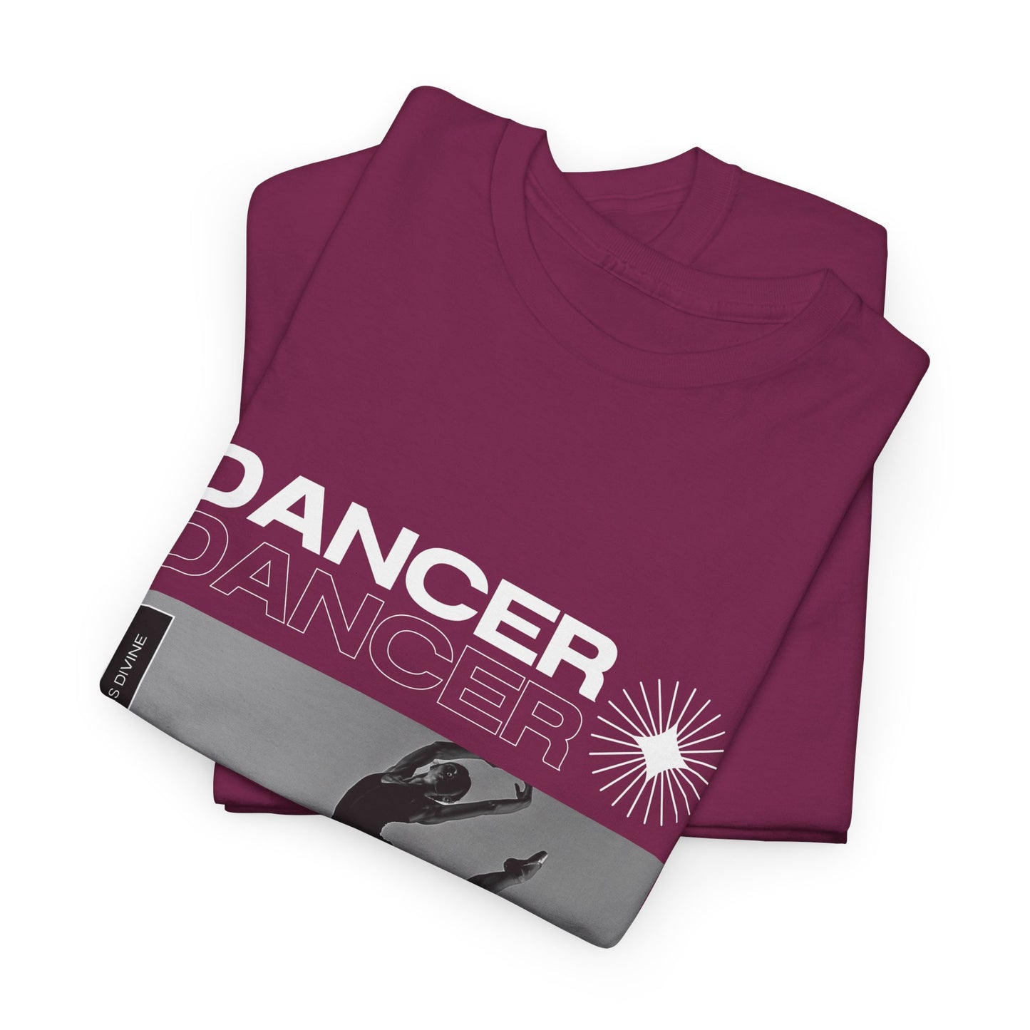 “Dancer” Mottos Streetwear Tee – Unisex Heavy Cotton Dance T-Shirt with Bold Graphic