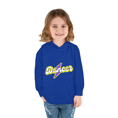"Dancer" Superhero Toddler Pullover Fleece Hoodie – Cozy Dance-Themed Sweatshirt for Kids
