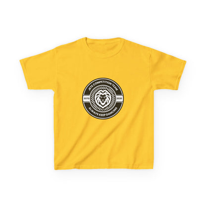 "Jeté Competition Team – Always Keep Dancing" Collegiate Graphic Tee - Youth Dance Team T-Shirt