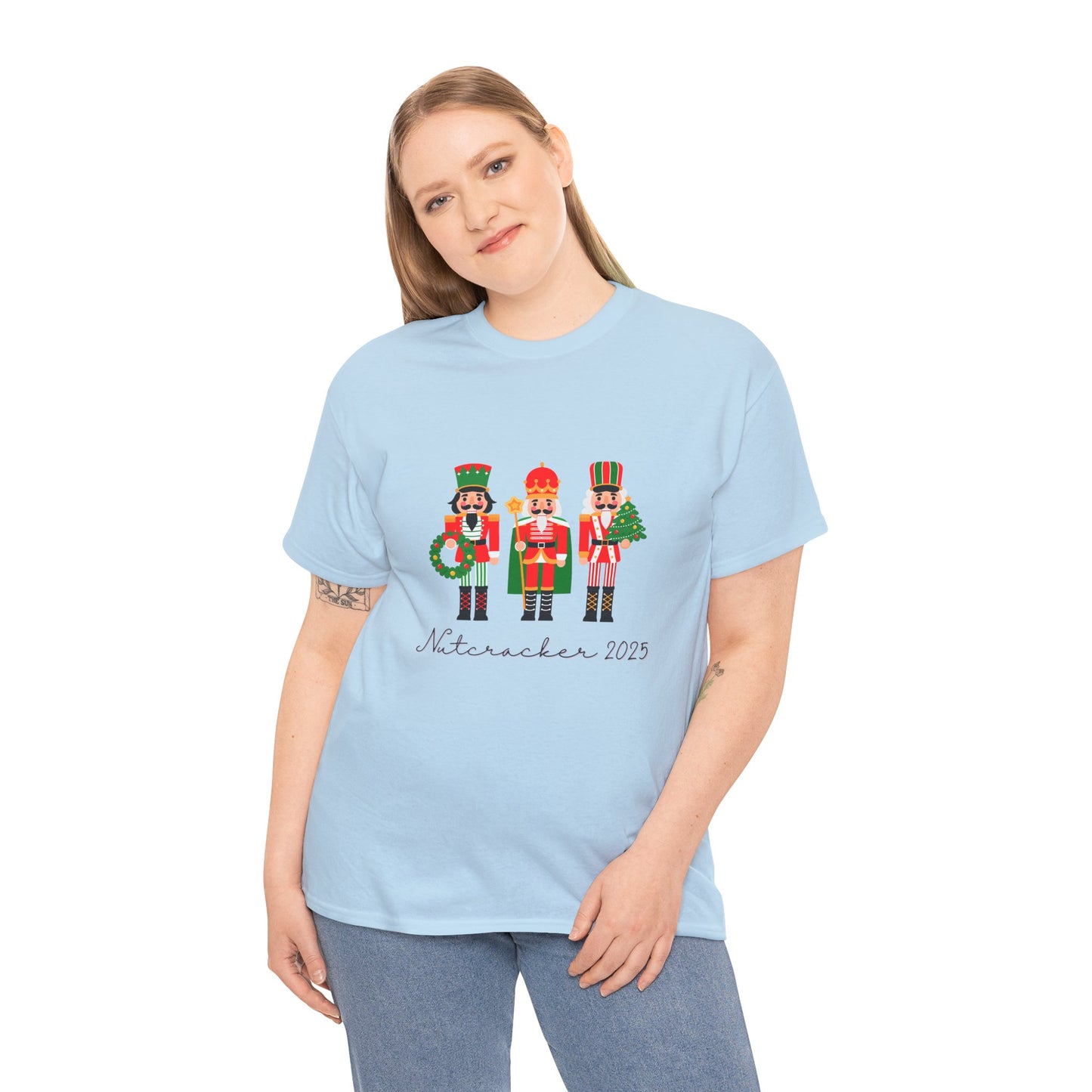 “Nutcracker 2025”  ADULT T-shirt – Unisex Heavy Blend Cotton Tee | Ballet Holiday Dance T-shirt for Dancers