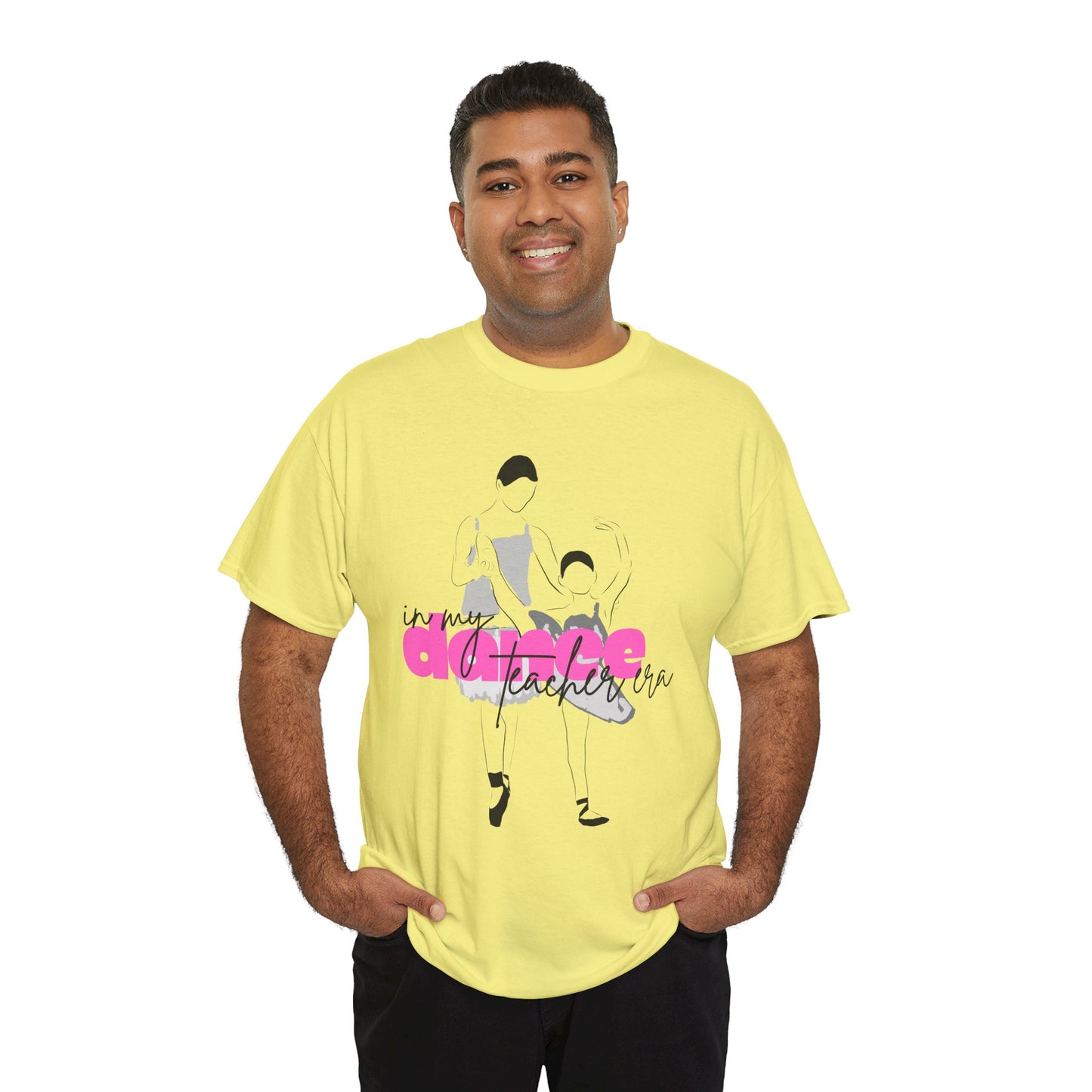 "In My Dance Teacher Era" Ballet Graphic Unisex Heavy Cotton Tee – Ballet Instructor Gift Shirt