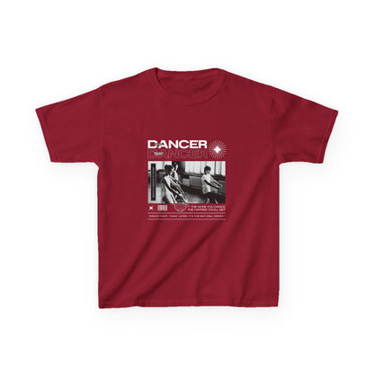 “Dancer” Youth Short Sleeve Tee – Ballet Class Streetwear-Inspired Dance Shirt for Kids