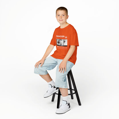 "Dancer" Youth Short Sleeve Tee – Streetwear-Style Breakdancer Graphic Hip Hop Dance Kids T-Shirt